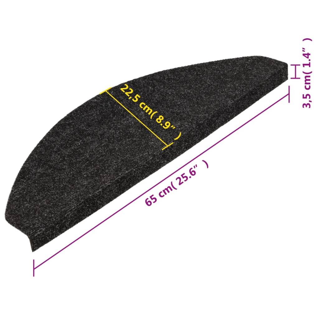 VidaXL Treppenmatte plastik