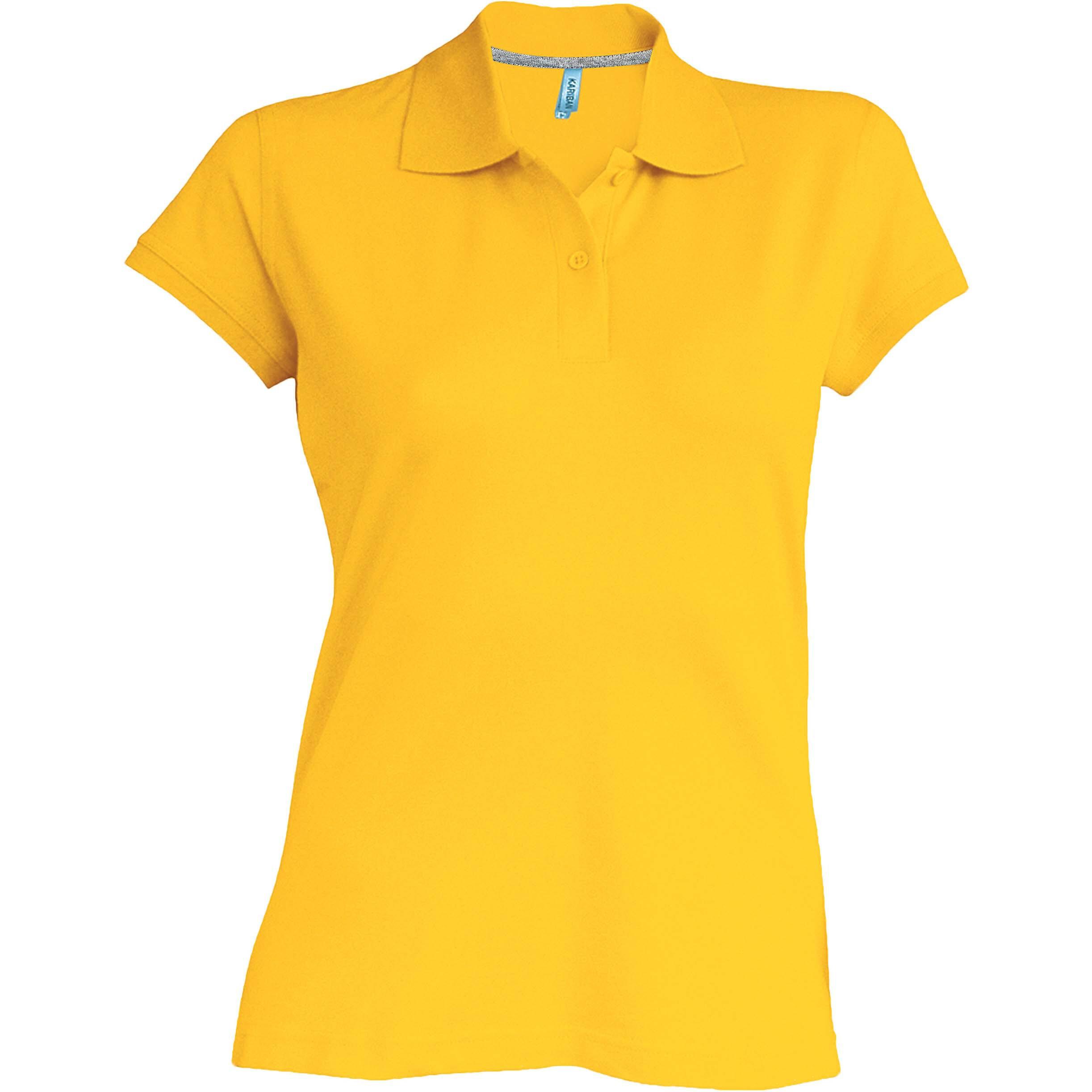 Kariban Damen Kurzarm Poloshirt