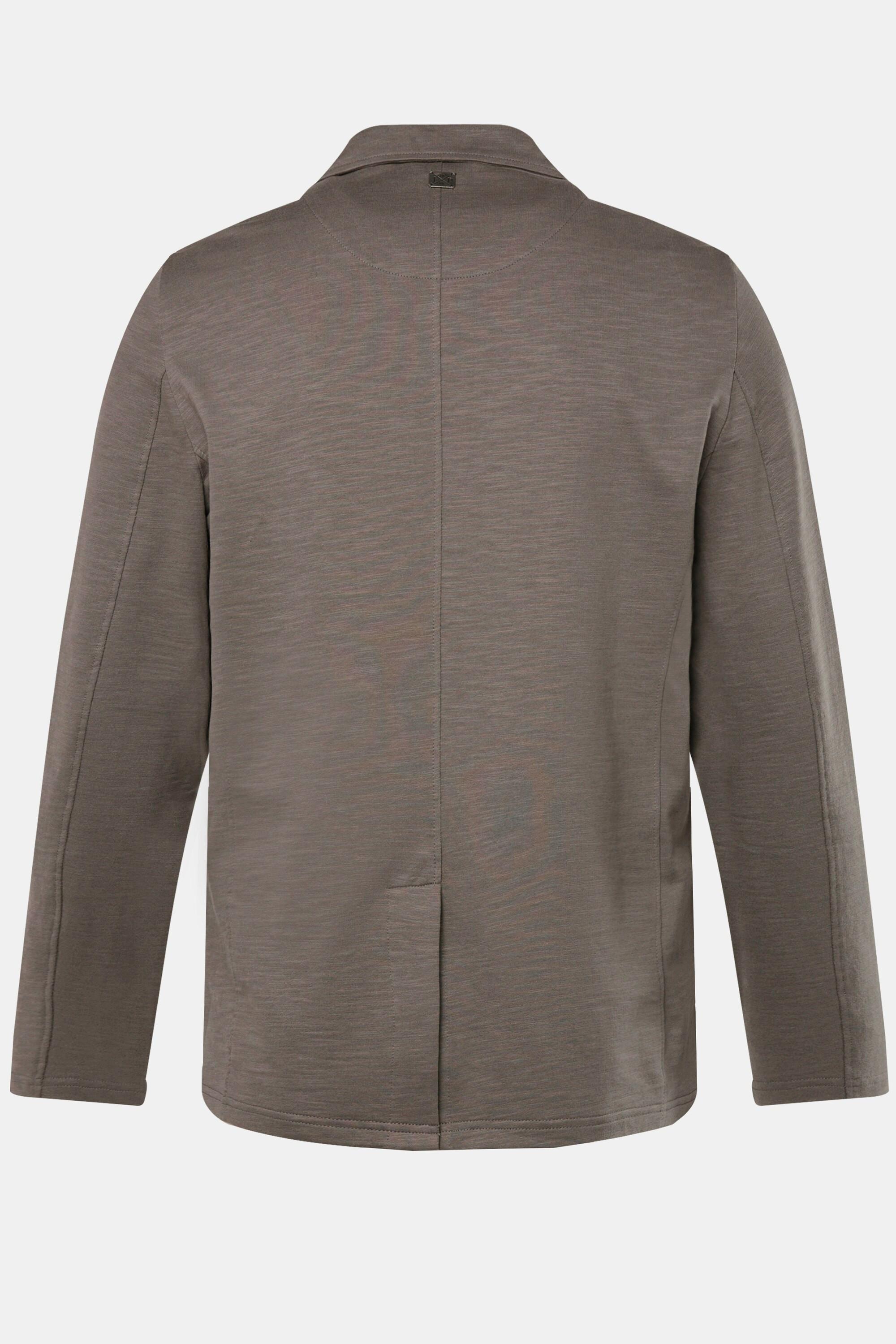 JP1880 Sweat Sakko Flamm mit Revers und aufgesetzten Taschen
