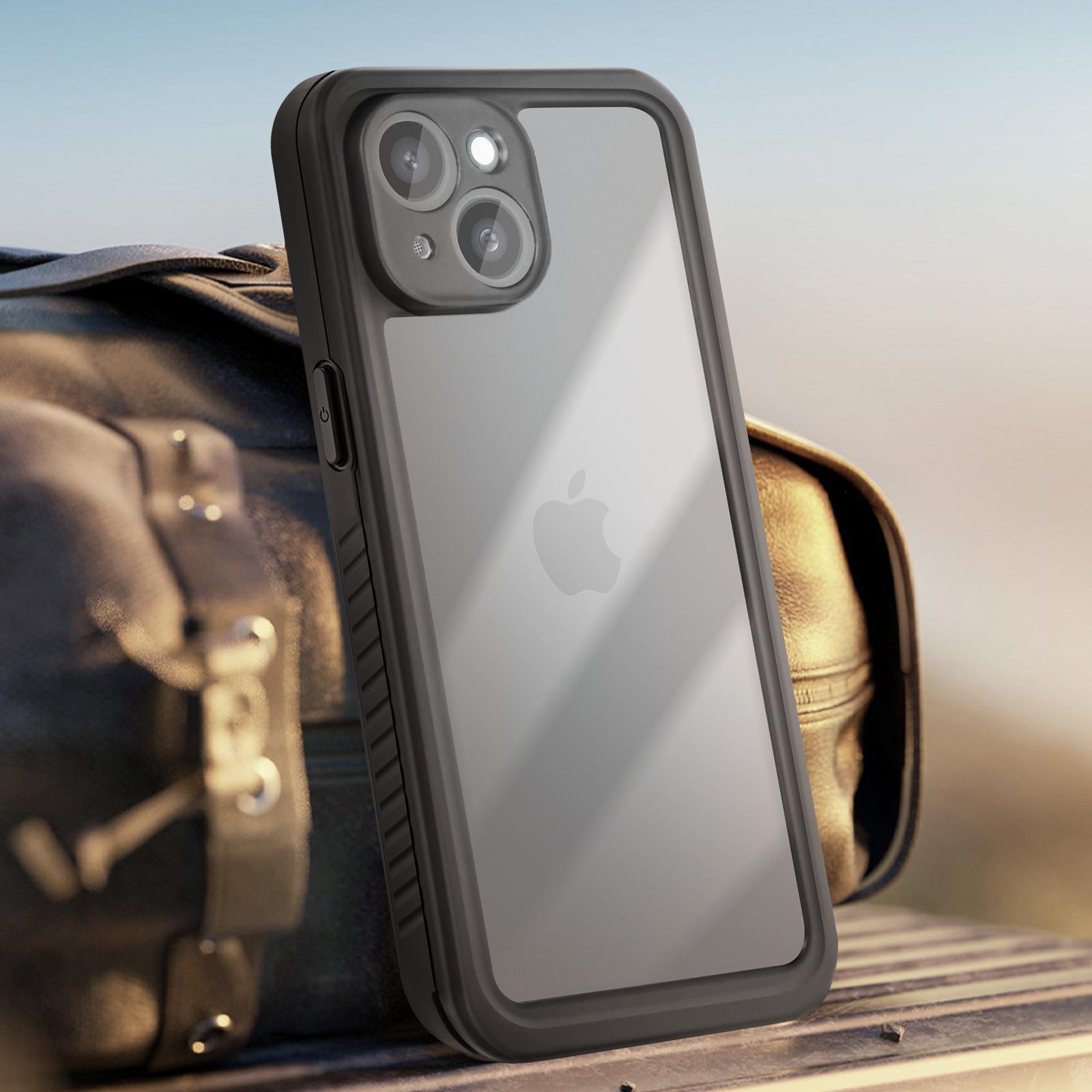 Avizar IP68 Hülle Apple iPhone 15 Plus Schwarz