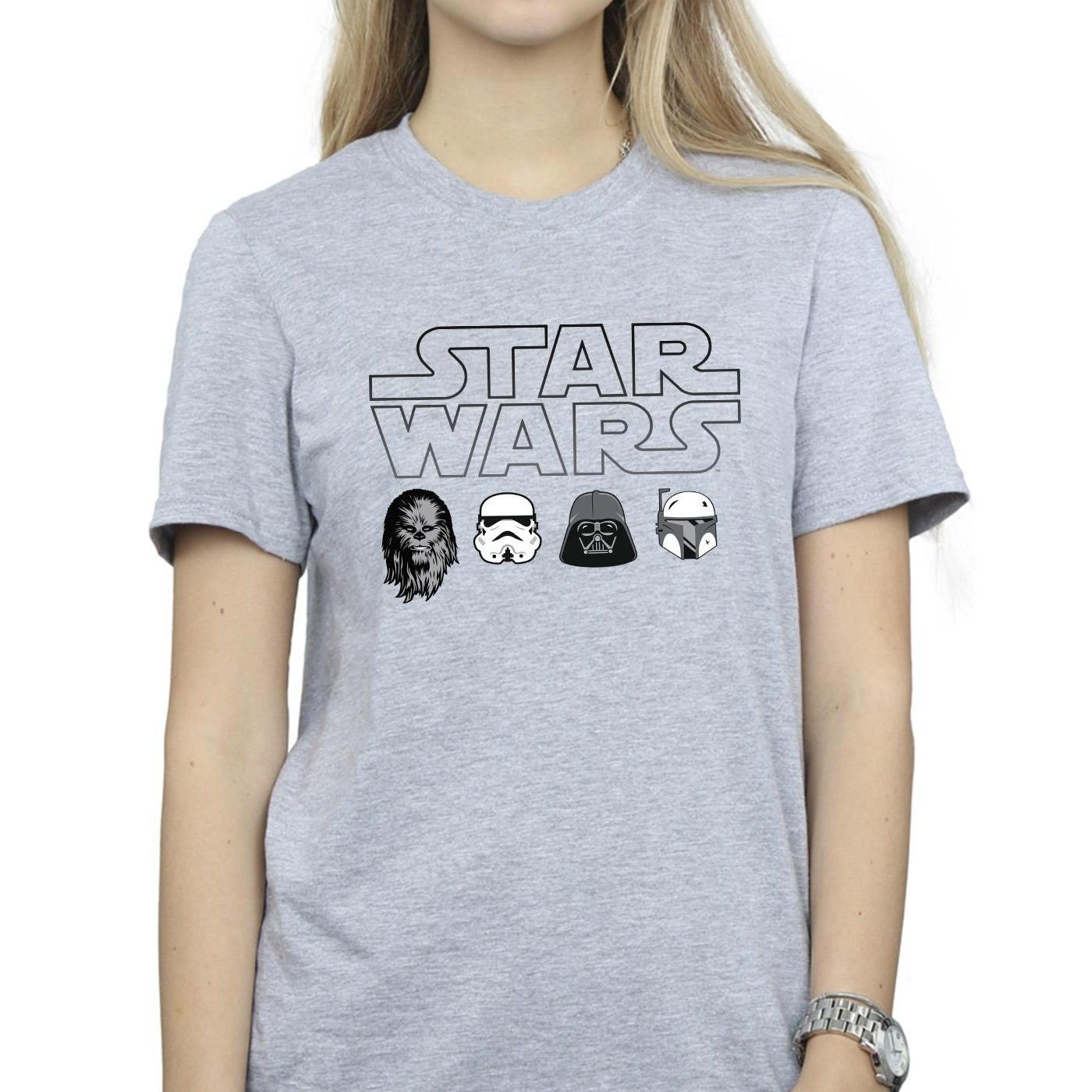 STAR WARS Star Wars Character Heads T-Shirt