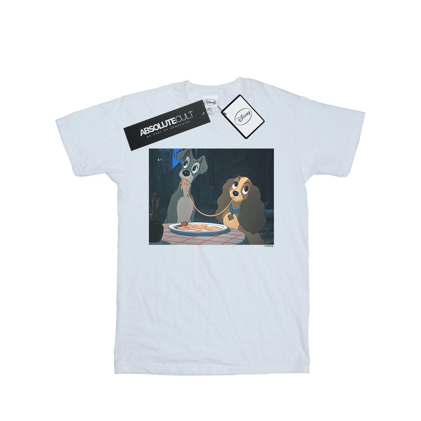 Disney Lady And The Tramp Spaghetti Slurp T-Shirt
