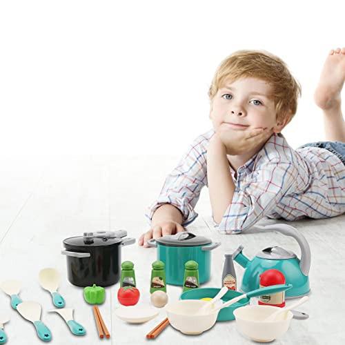 Activity-board Küche Spielzeug Set, Kinder Rollenspiel Pretend, Kochgeschirr Kochutensilien Pan Kit, Küchenzubehör