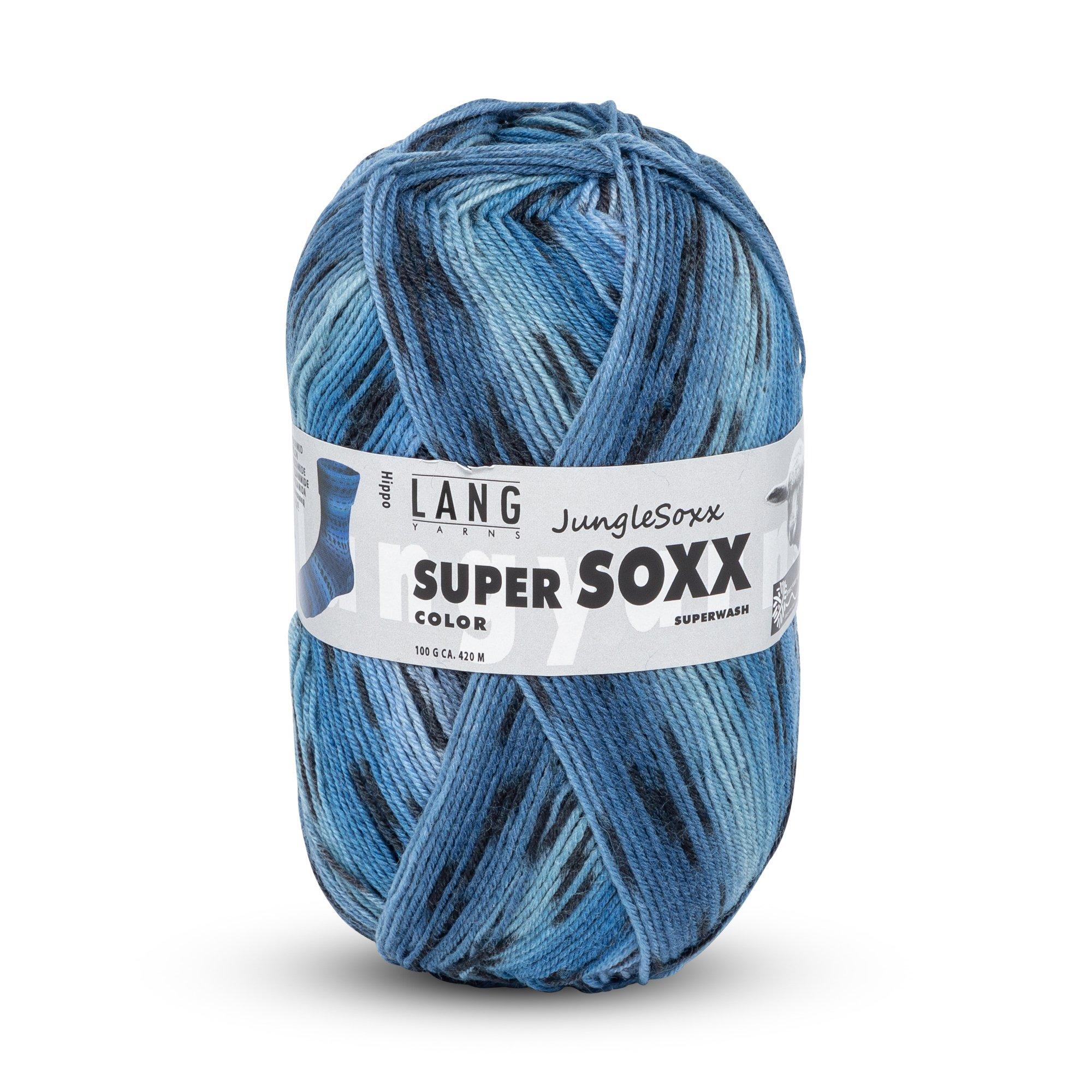 LANG Sockenwolle SUPER SOXX COLOR JungelSoxx