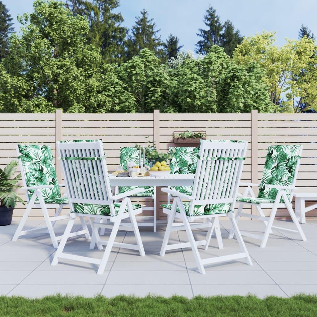 VidaXL Gartenstuhlauflage für hochlehner gewebe