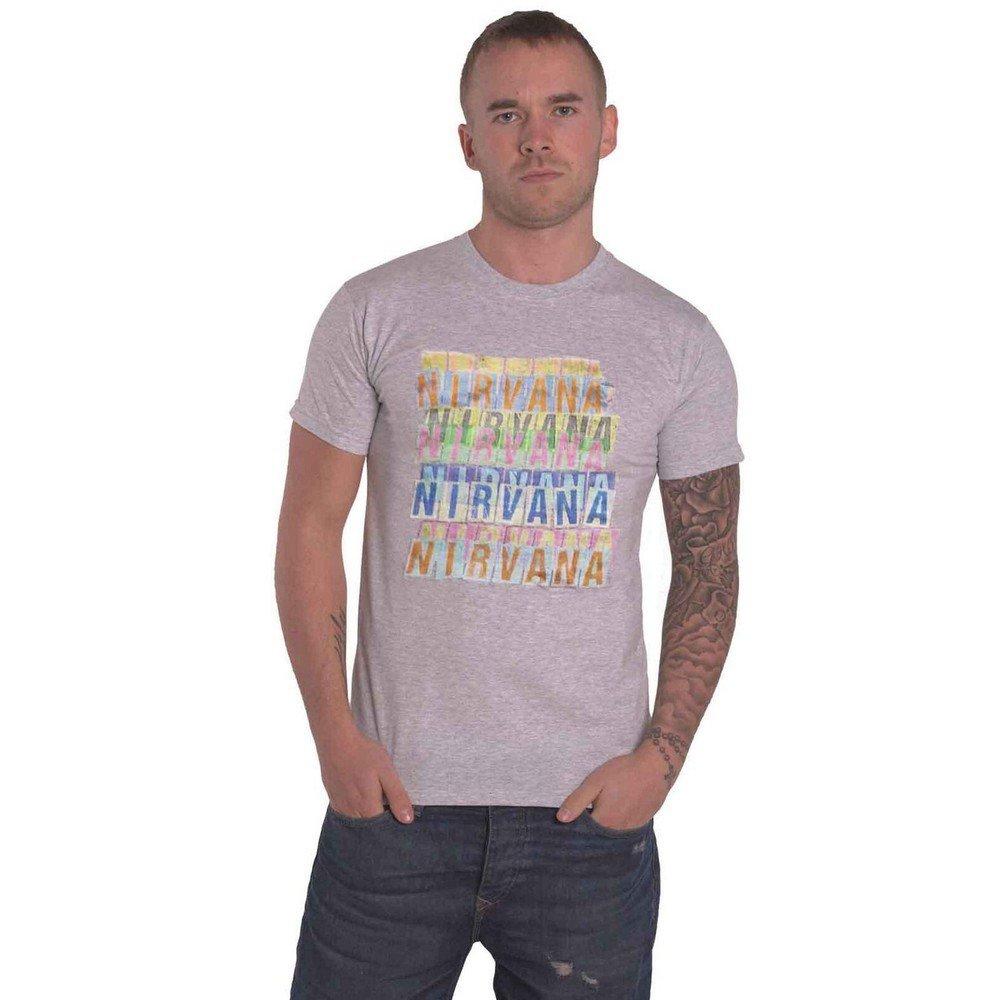 Nirvana Stacked Logo T-Shirt