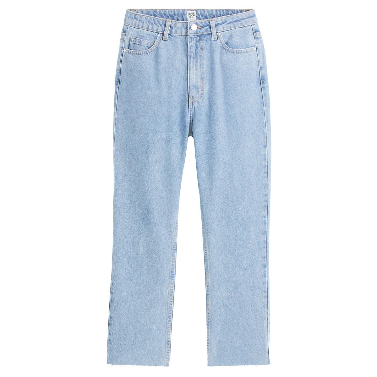 La Redoute Collections Gerade High Waist 7/8 Länge Jeans