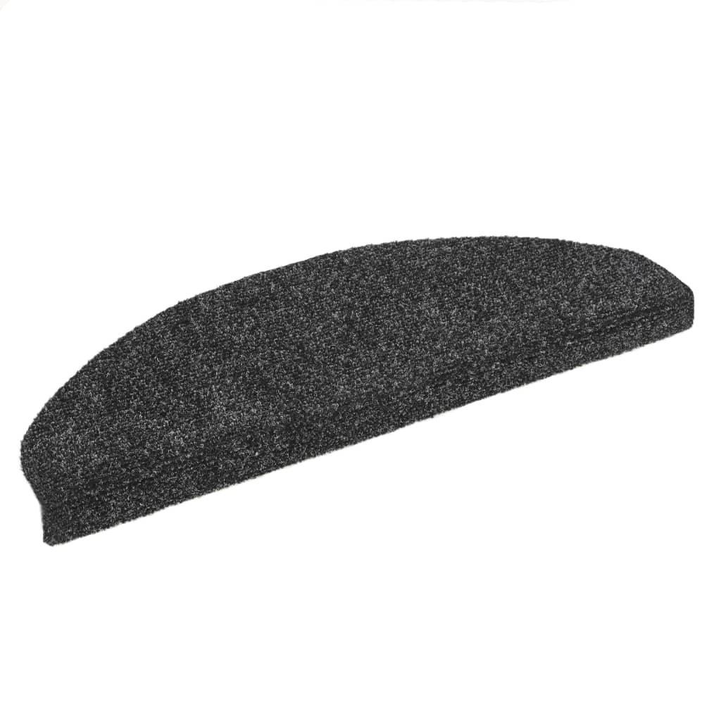 VidaXL 15-tlg selbstkleb. treppenmatten nadelvlies polypropylen