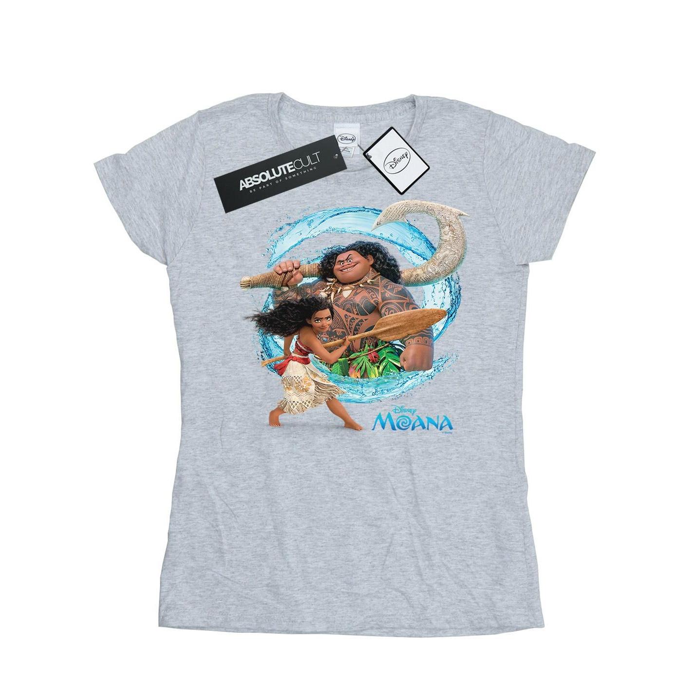 Disney Vaiana Maui und Vaiana Grafikdruck T-Shirt