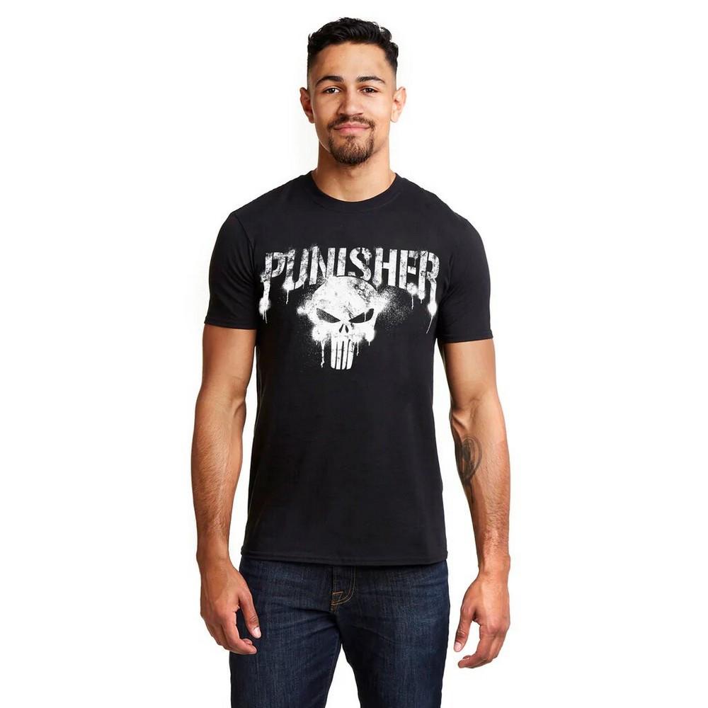 The Punisher Punisher Skull Grafik T-Shirt Regular Fit