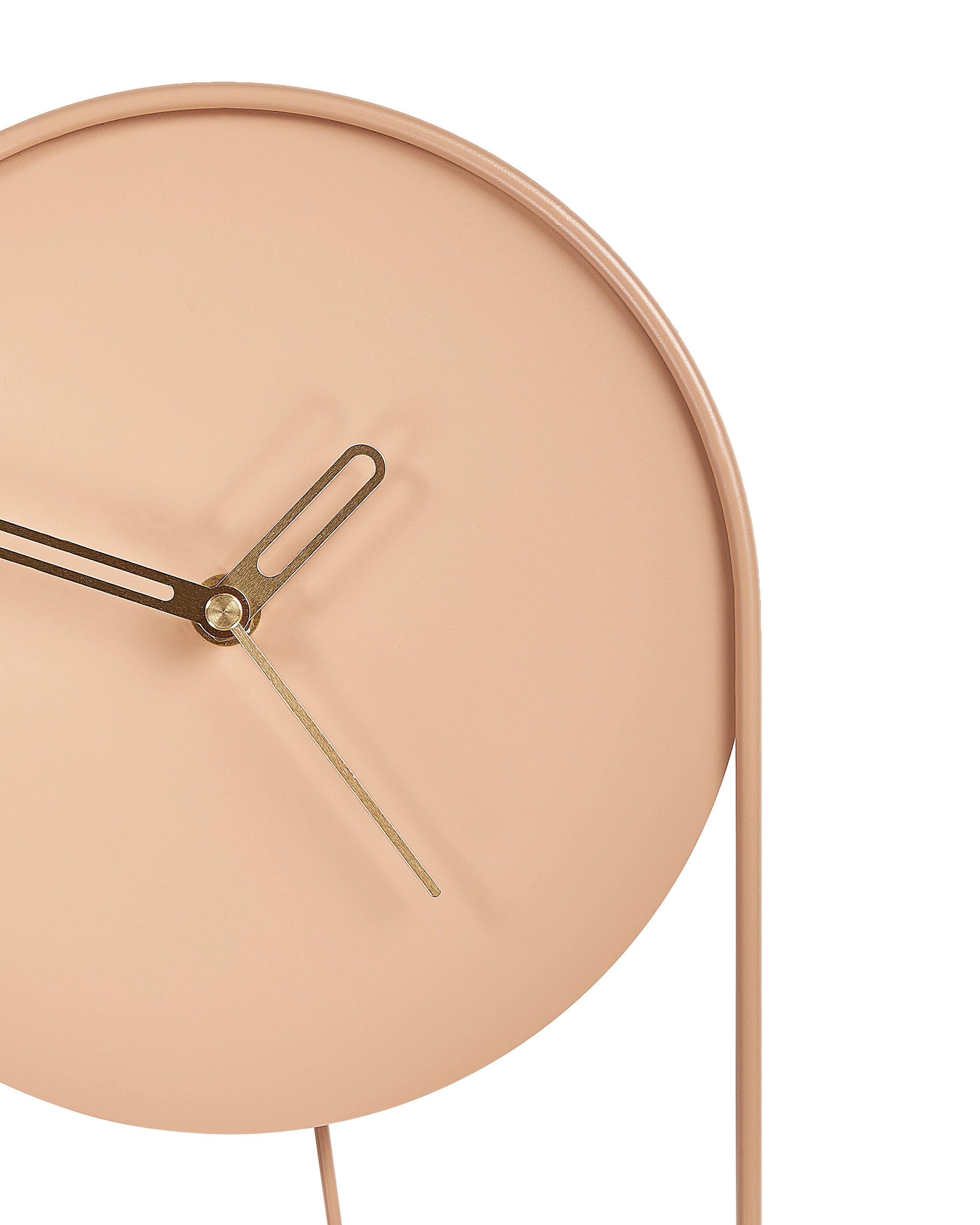 Beliani Wanduhr aus Stahl Modern SALVAN