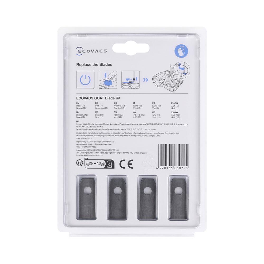 ECOVACS Ersatzmesser GOAT G1 12 Stk.