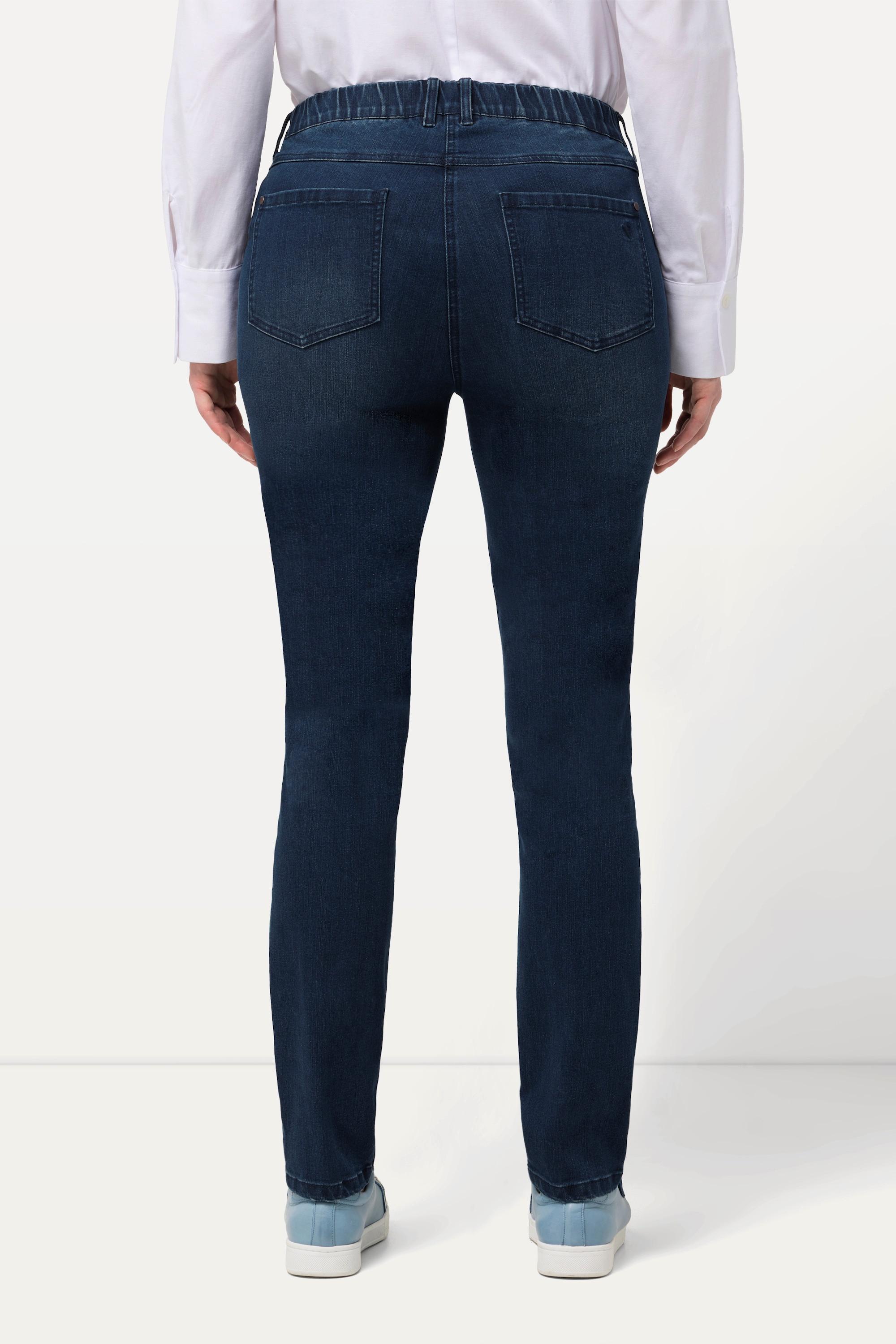 Ulla Popken Skinny Jeans Sarah schmales Bein Stretch