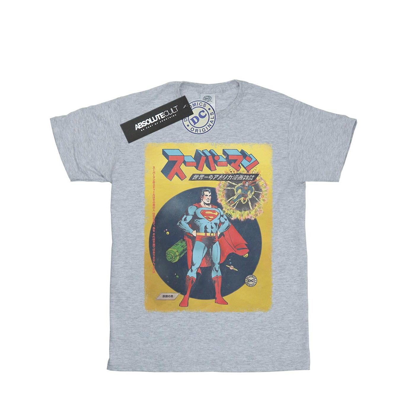 DC COMICS Superman Japanese Comic Cover T-Shirt