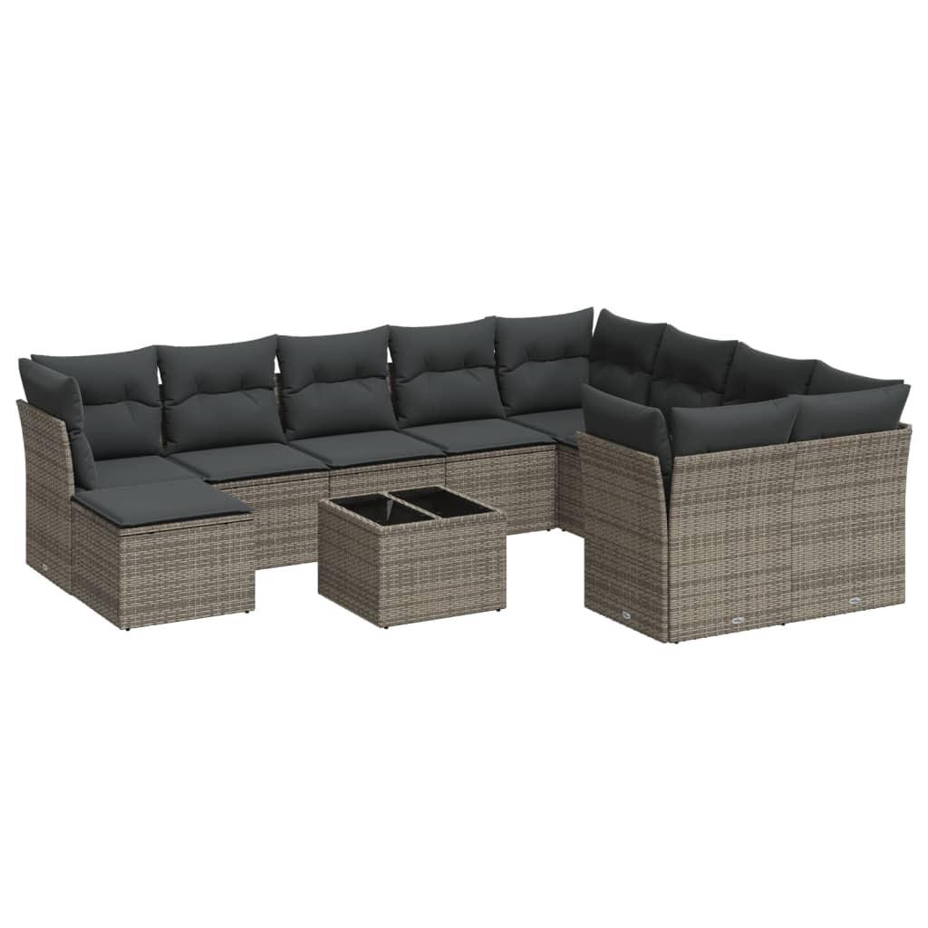 VidaXL Garten sofagarnitur poly-rattan