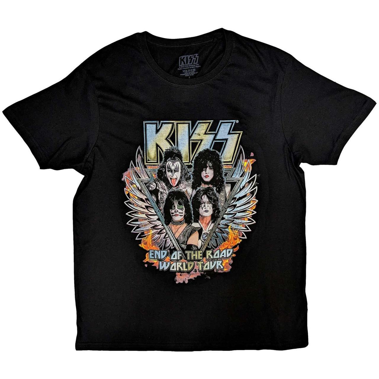 KISS End Of The Road Wings T-Shirt