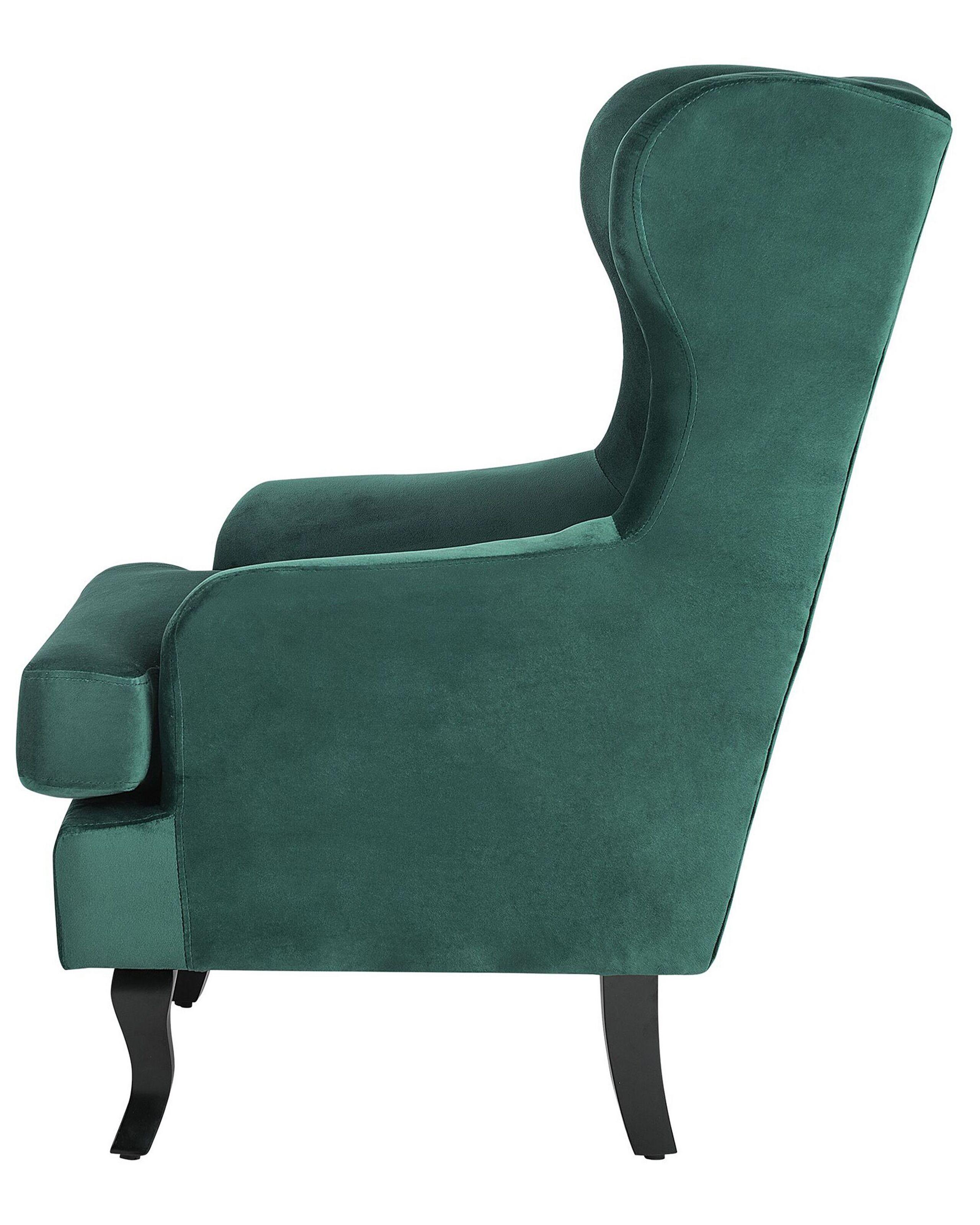 Beliani Sessel aus Samtstoff Retro ALTA