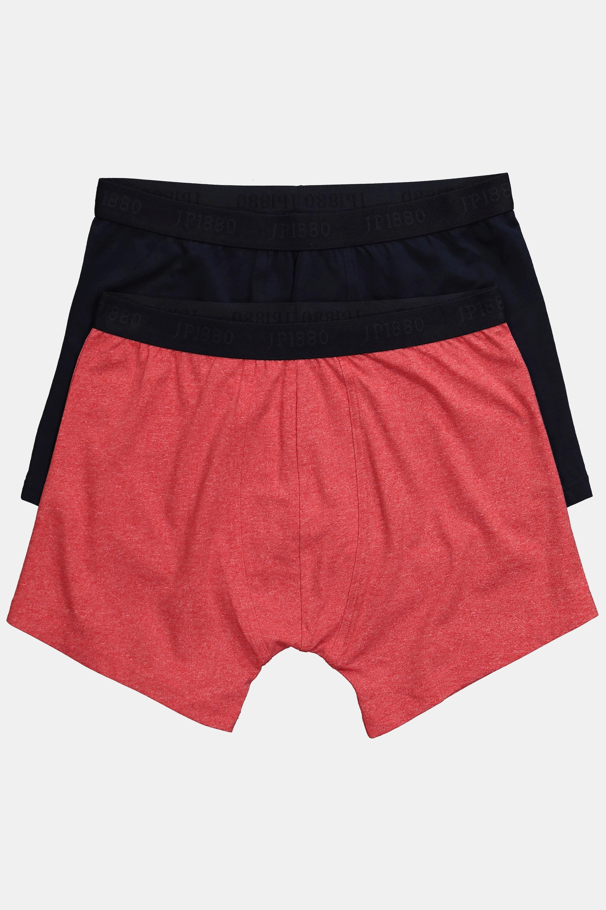 JP1880 Mid-Pants FLEXNAMIC®, OEKO-TEX, 2er-Pack, Unterhose, bis 7XL