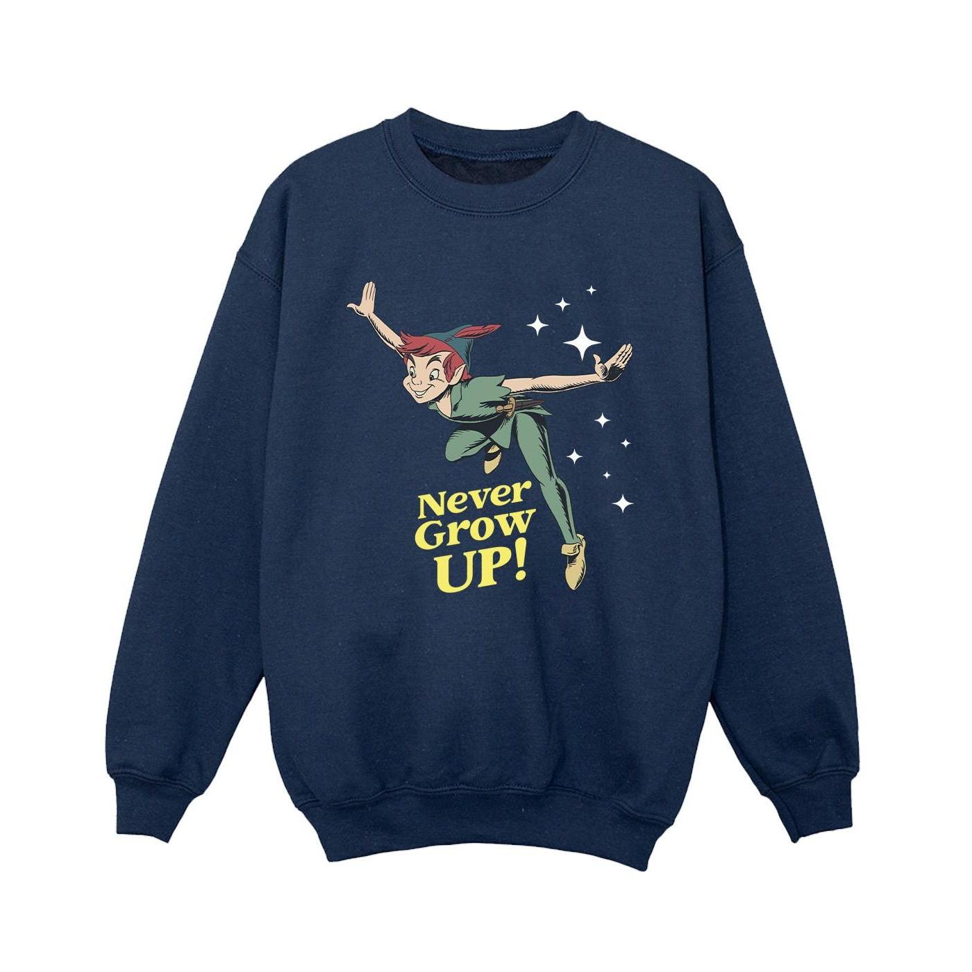 Disney Never Grow Up Sweatshirt