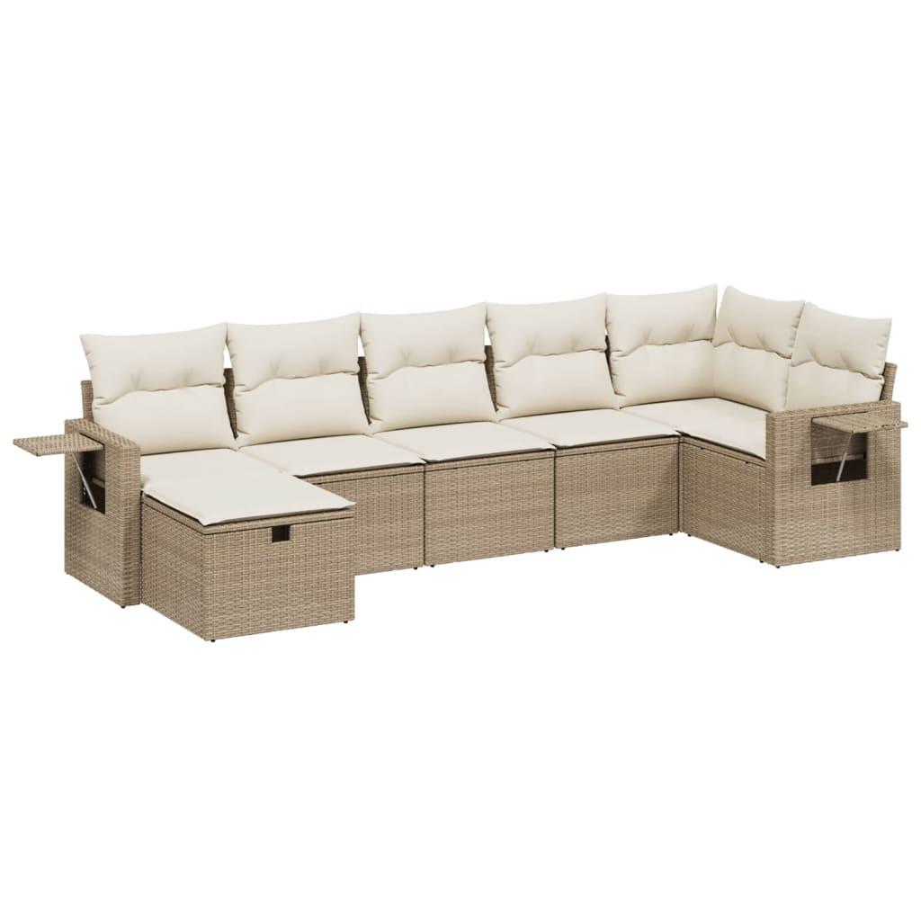 VidaXL Garten sofagarnitur poly-rattan