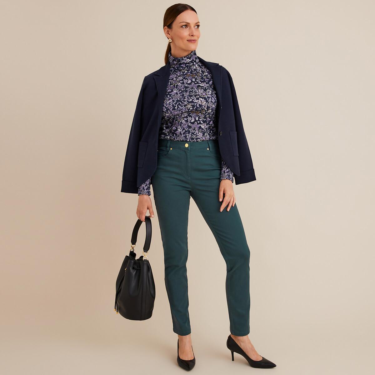 La Redoute Collections Gerade Five-Pocket Baumwoll-Stretch Hose