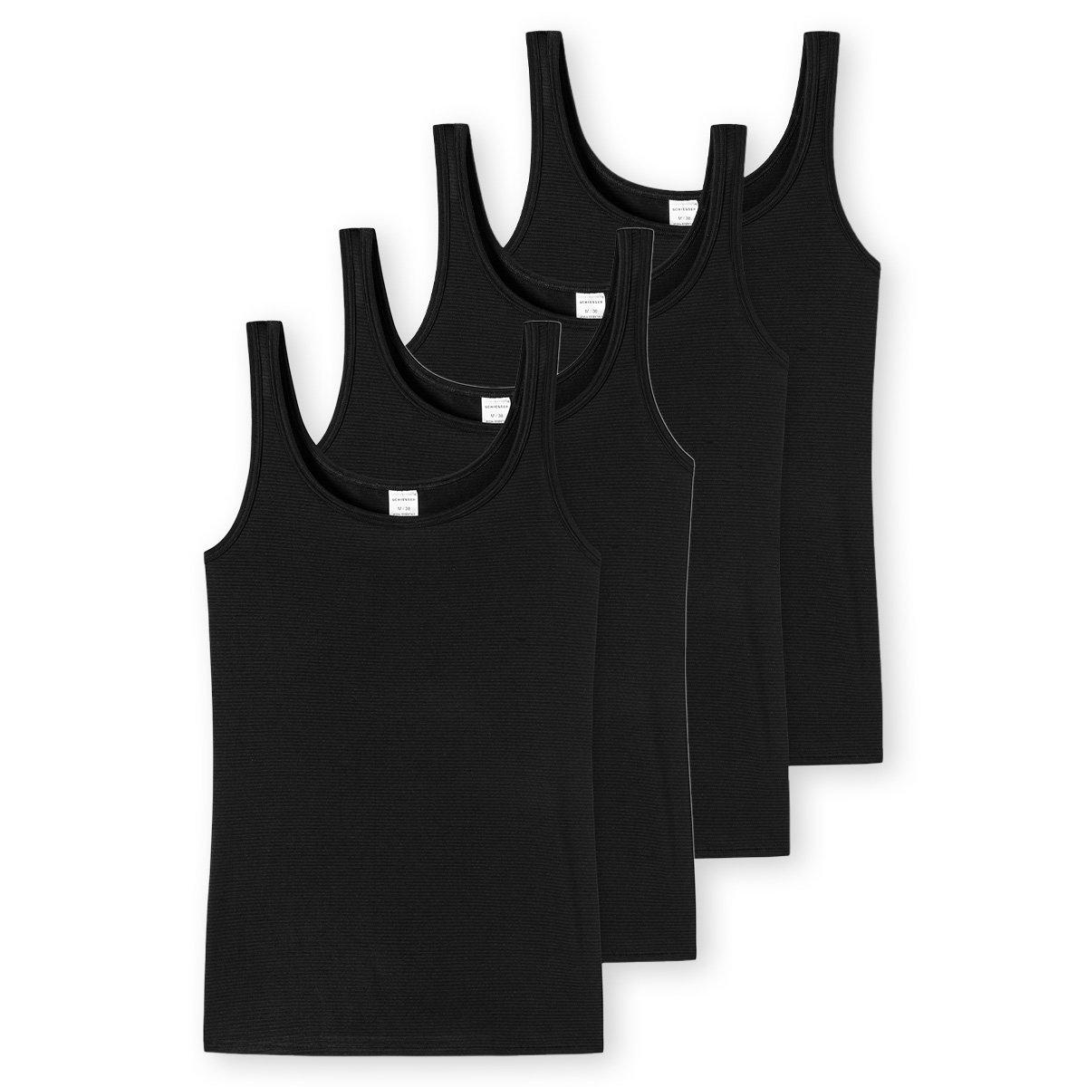 Schiesser 4er Pack Modal Essentials - Trägertop