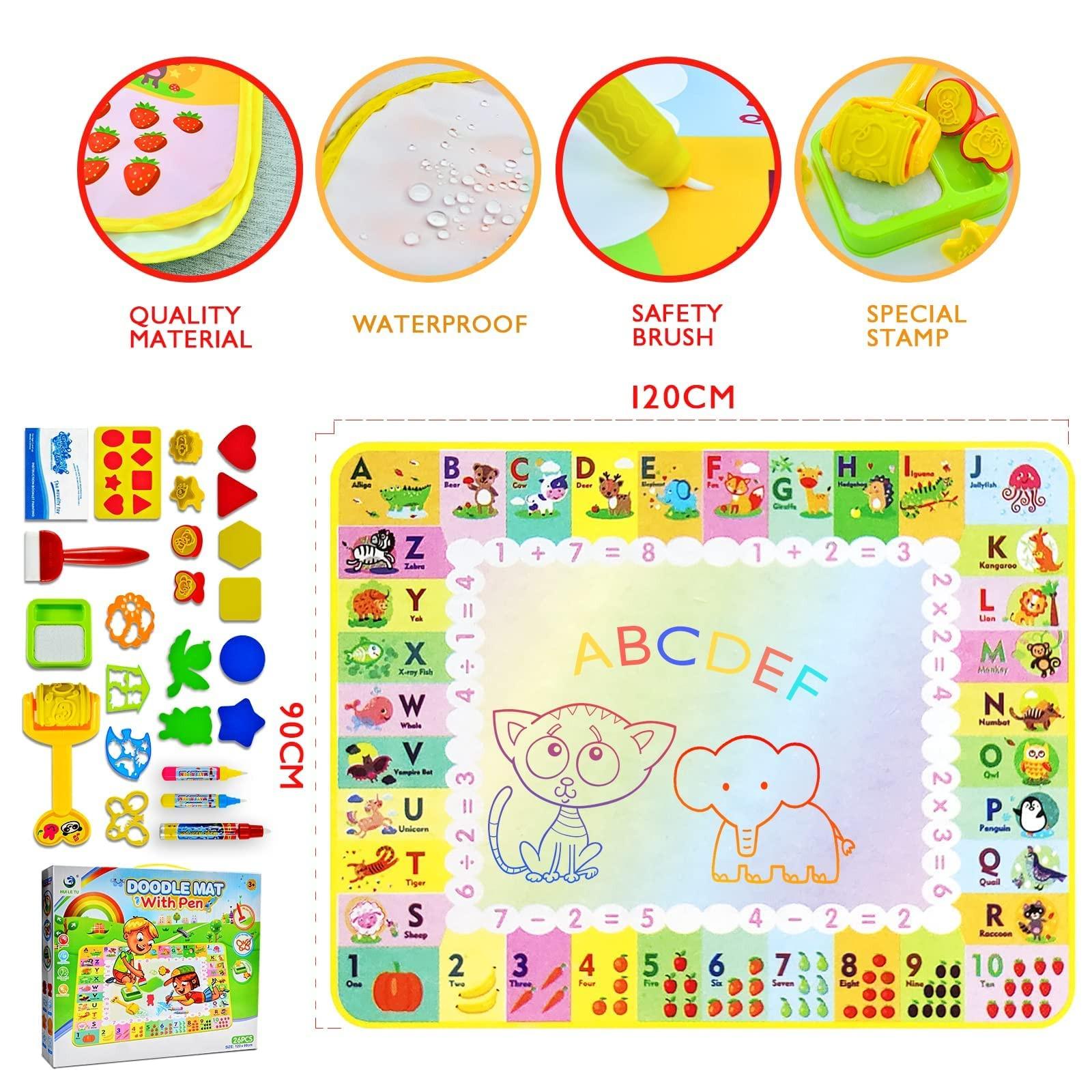 Activity-board Wasser Doodle Mat Aqua Magie Zeichnung Matte Wiederverwendbare Zeichnung Matte für Kinder