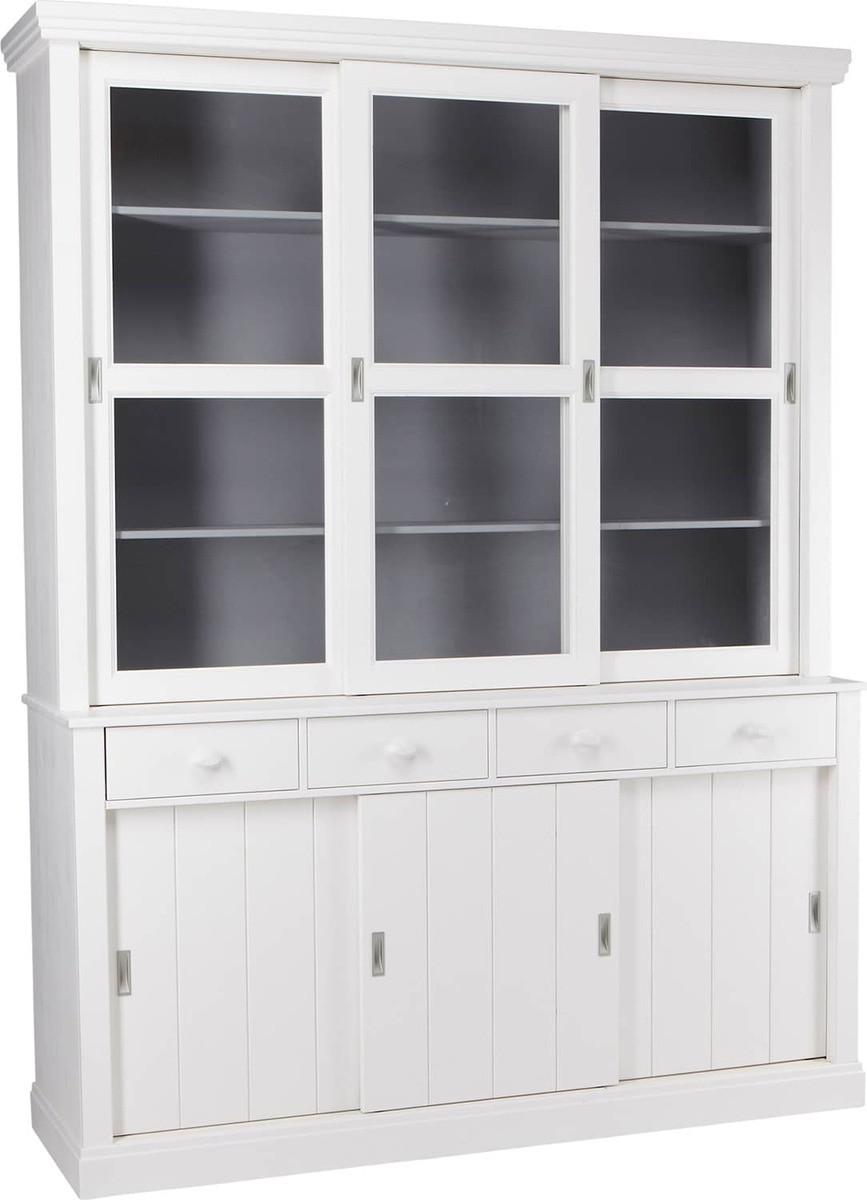 mutoni Buffetschrank Lagos Kiefer FSC 214x166 weiss
