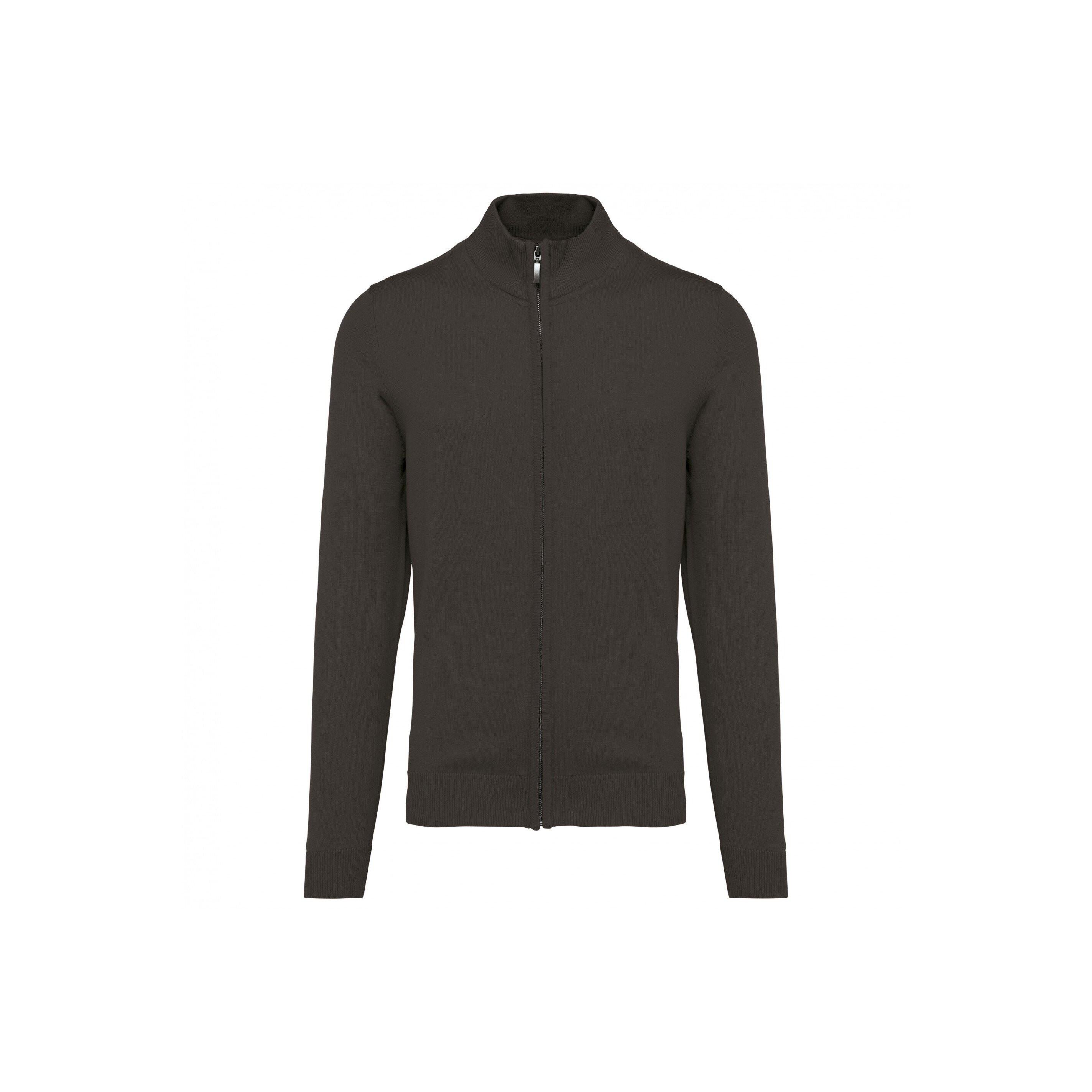 Kariban strickjacke mit reißverschluss