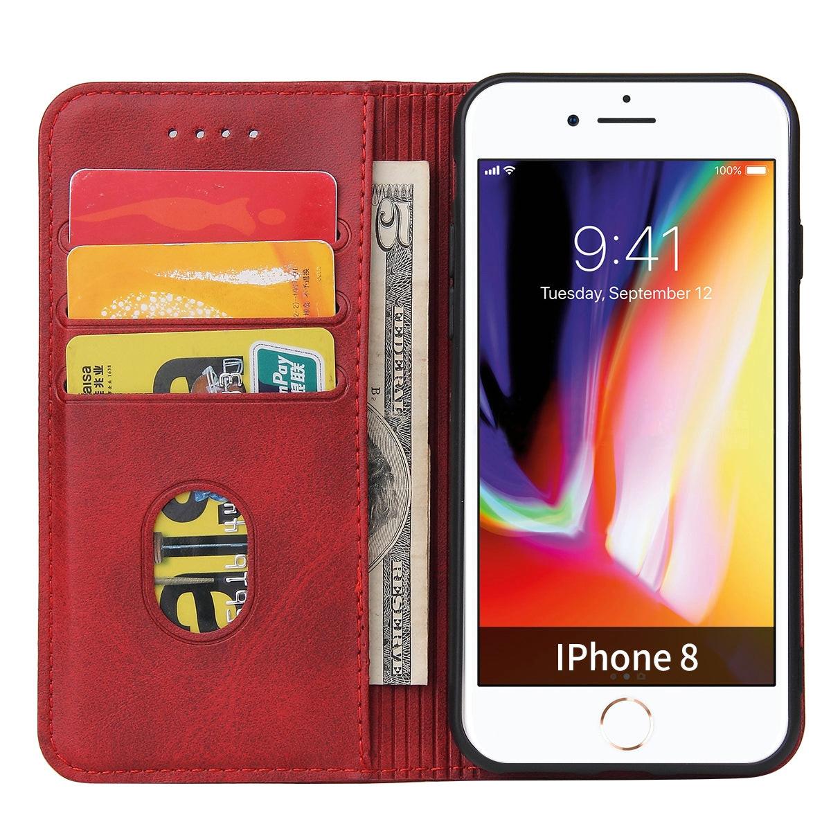 Cover-Discount iPhone SE / 8 / 7 - Stand Flip Case Hülle