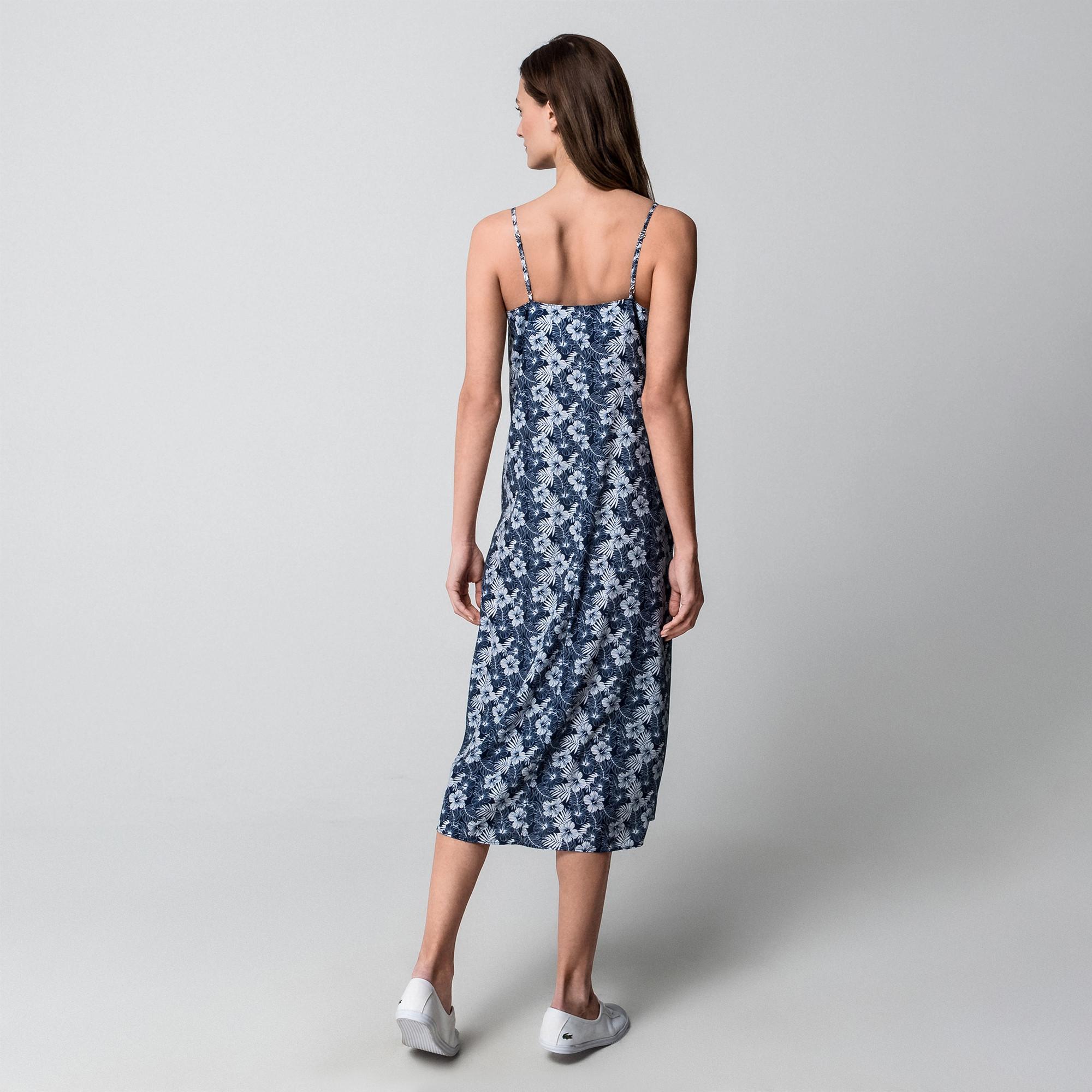 Manor Woman Midi A-Linie Freizeitkleid mit Blumenmuster