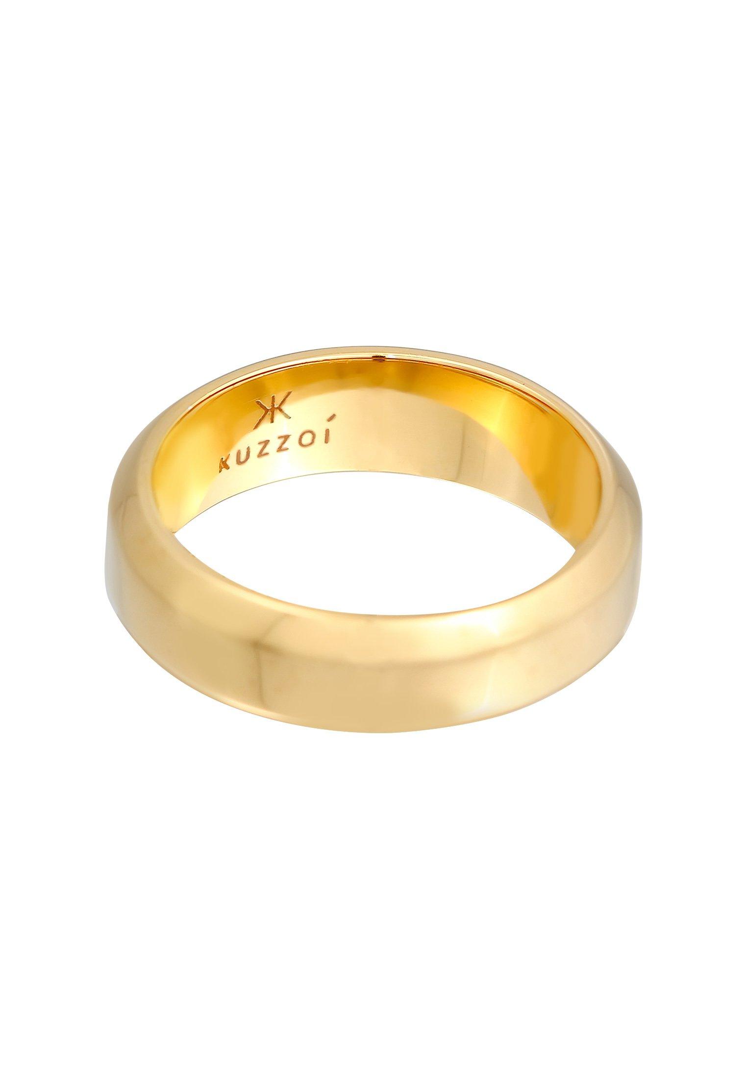Kuzzoi Ring Bandring Basic 925 Silber