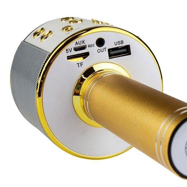eStore KTV - Drahtloses Karaoke-Mikrofon - Gold