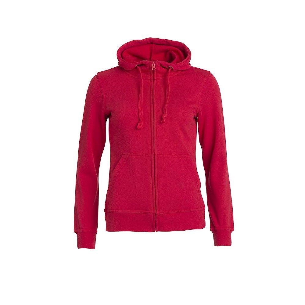Clique Hoodie mit durchgehendem Reißverschluss