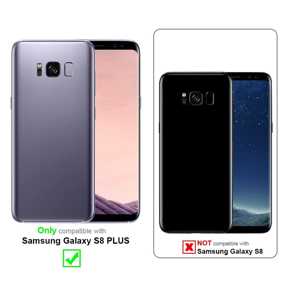 Cadorabo Hülle für Samsung Galaxy S8 PLUS Hard Case in Frosted Optik