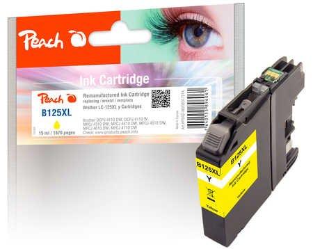 Peach 317214 Druckerpatrone 1 Stück(e) Kompatibel Hohe (XL-) Ausbeute Gelb