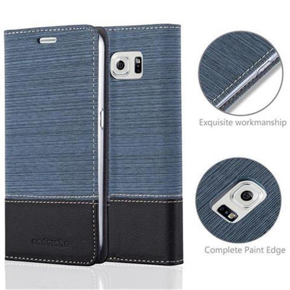 Cadorabo Hülle für Samsung Galaxy S6 Magnetverschluss, Kartenfach