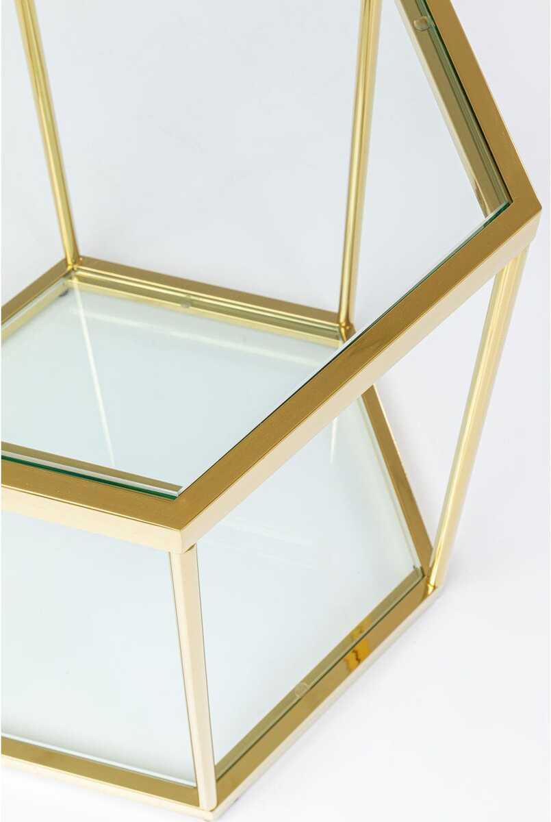 KARE Design Beistelltisch Comb Gold 55cm