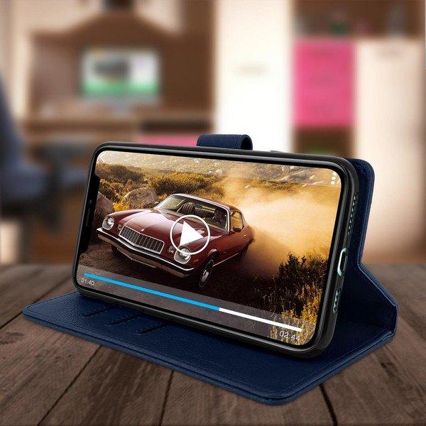 Avizar Klapphülle iPhone 11 Pro Dunkelblau
