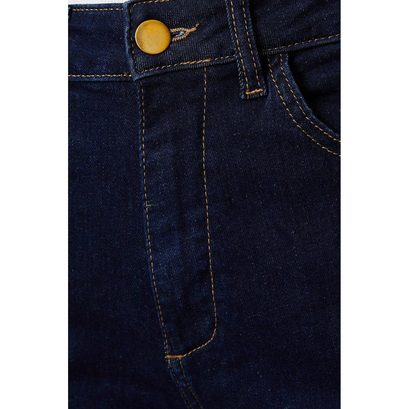 Dorothy Perkins Weites Bein High Rise Knöchellange Jeans