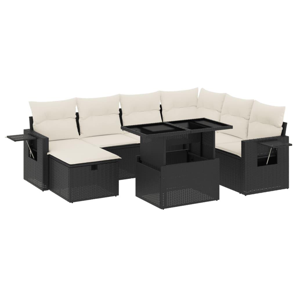 VidaXL Garten sofagarnitur poly-rattan