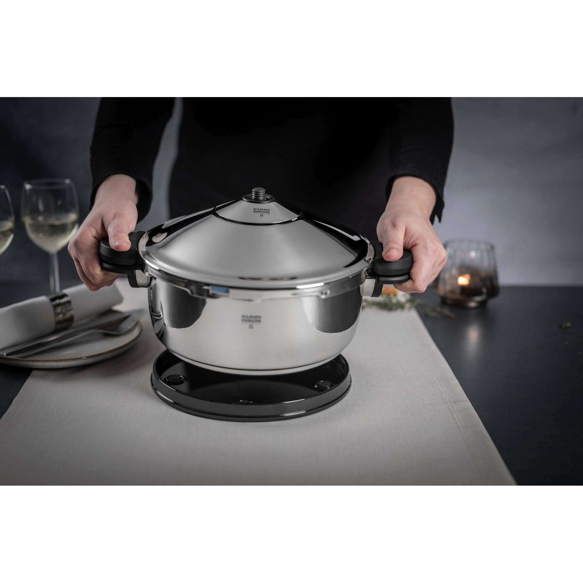 KUHN RIKON Dampfkochtopf Durotherm Pro Black