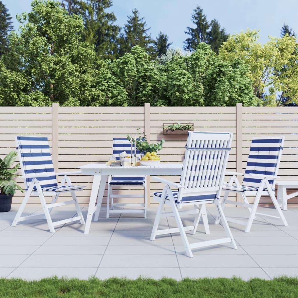 VidaXL Gartenstuhlauflage für hochlehner gewebe