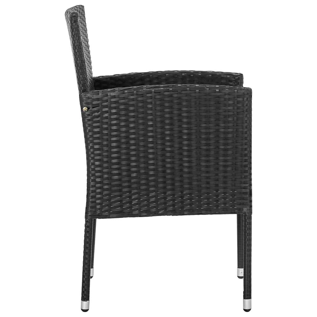 VidaXL Gartenstuhl poly-rattan