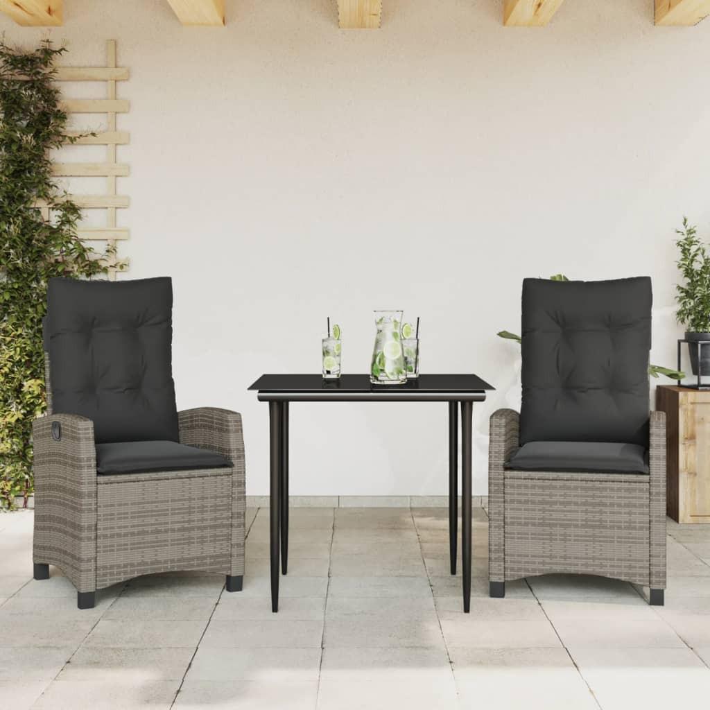 VidaXL Garten essgruppe poly-rattan