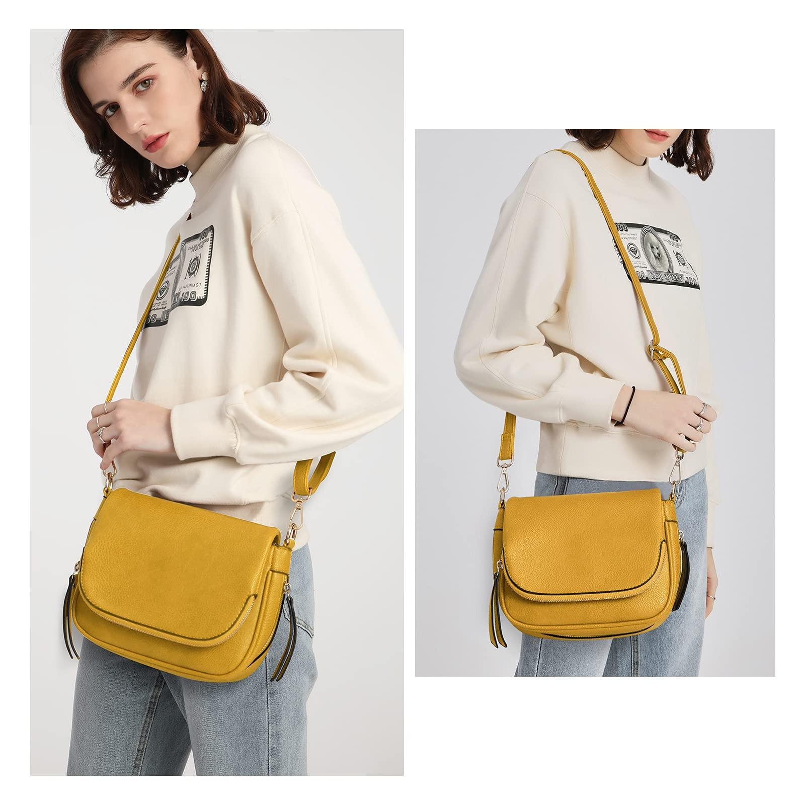 Only-bags.store Kleine Crossbody-Tasche , PU-Leder, über die Schulter, Crossbody-Handtaschen mit mehreren Taschen Kleine Crossbody-Tasche , PU-Leder, über die Schulter, Crossbody-Handtaschen mit mehreren Taschen