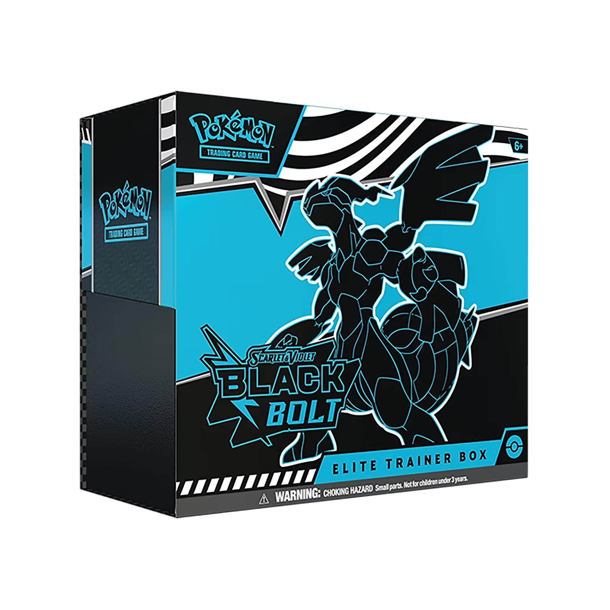 Pokémon Scarlet & Violet Black Bolt Elite Trainer Box, englisch