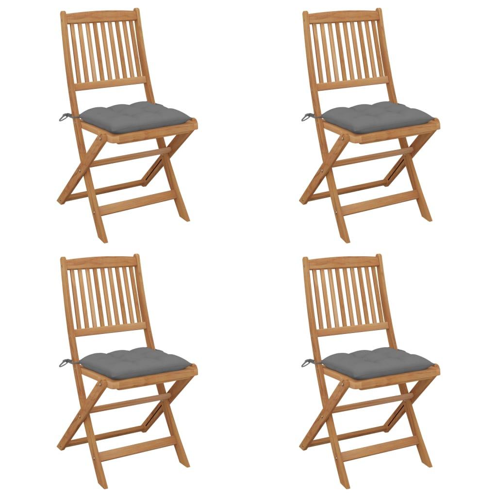 VidaXL Gartenstuhl akazienholz
