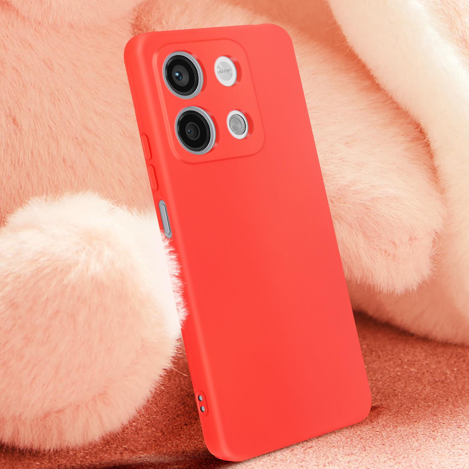 Avizar Hülle Xiaomi Redmi Note 13 5G Rot
