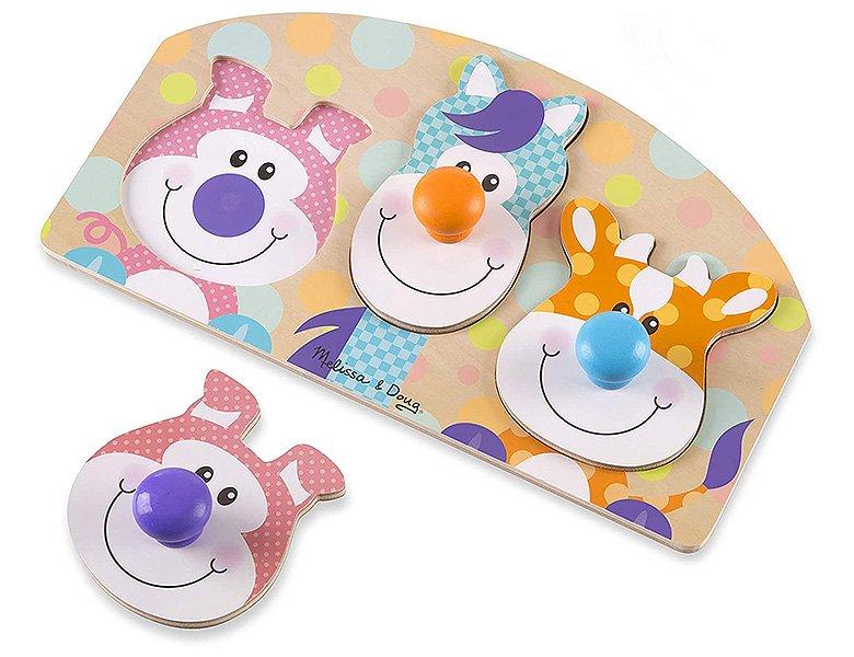 Melissa & Doug Puzzle Bauernhof (3Teile)